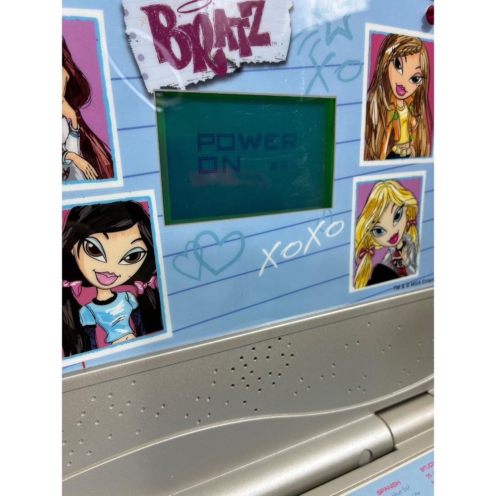 Bratz Learning Laptop Kids Vintage OS Pink Silver Y2K Interactive Toy - Picture 4 of 10